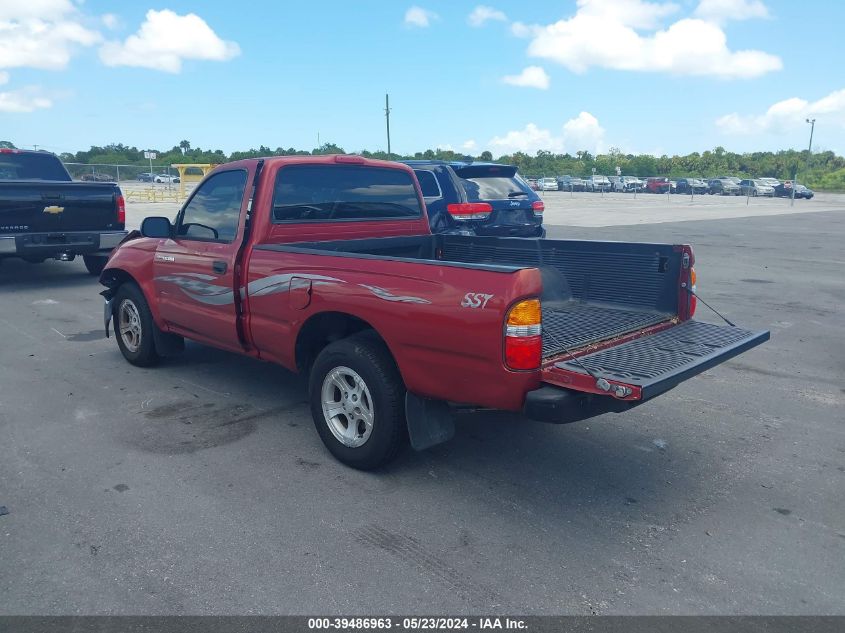 2001 Toyota Tacoma VIN: 5TENL42N11Z840559 Lot: 39486963