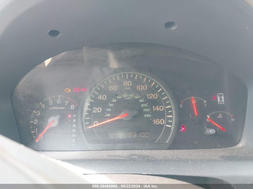 2005 Honda Accord 2.4 Ex VIN: 1HGCM56825A189877 Lot: 39486965