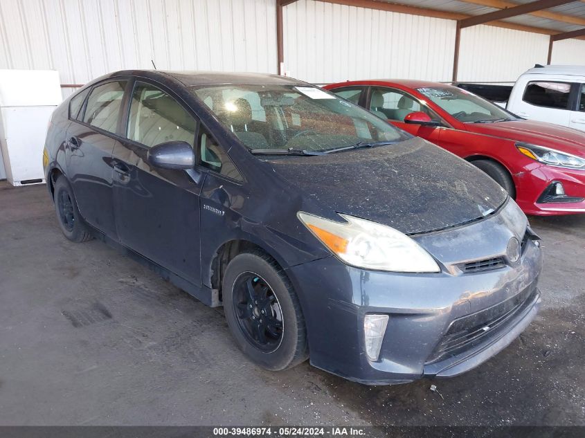 2012 Toyota Prius Two VIN: JTDKN3DUXC5423393 Lot: 39486974