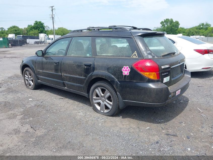 2005 Subaru Outback 3.0R L.l. Bean Edition VIN: 4S4BP86C254373752 Lot: 39486978