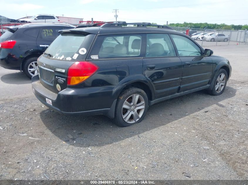 2005 Subaru Outback 3.0R L.l. Bean Edition VIN: 4S4BP86C254373752 Lot: 39486978