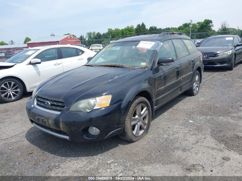 2005 Subaru Outback 3.0R L.l. Bean Edition VIN: 4S4BP86C254373752 Lot: 39486978