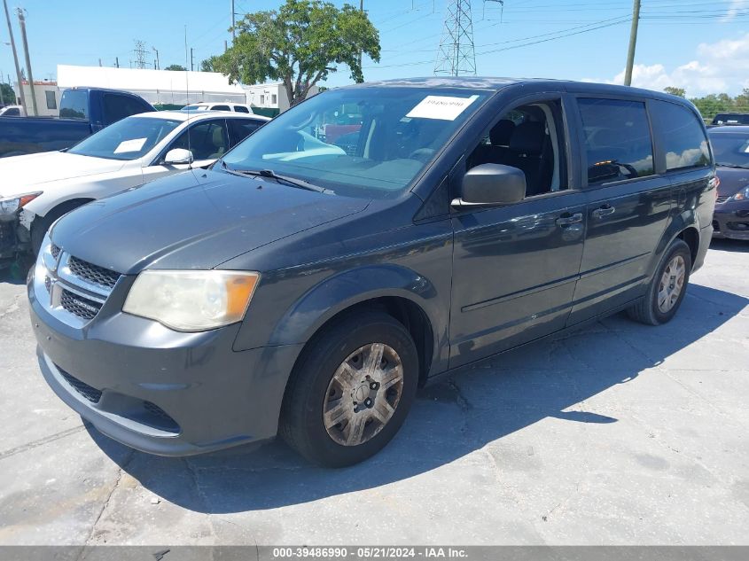 2011 Dodge Grand Caravan Express VIN: 2D4RN4DG7BR629693 Lot: 39486990