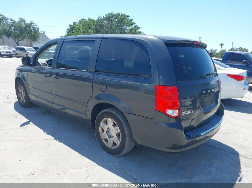 2011 Dodge Grand Caravan Express VIN: 2D4RN4DG7BR629693 Lot: 39486990