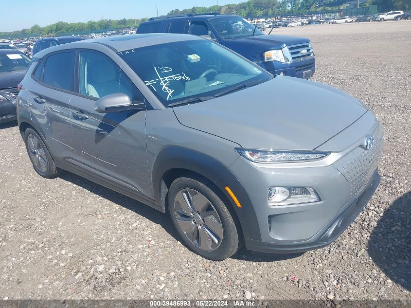 2021 Hyundai Kona Electric Ultimate VIN: KM8K53AG6MU130303 Lot: 39486993