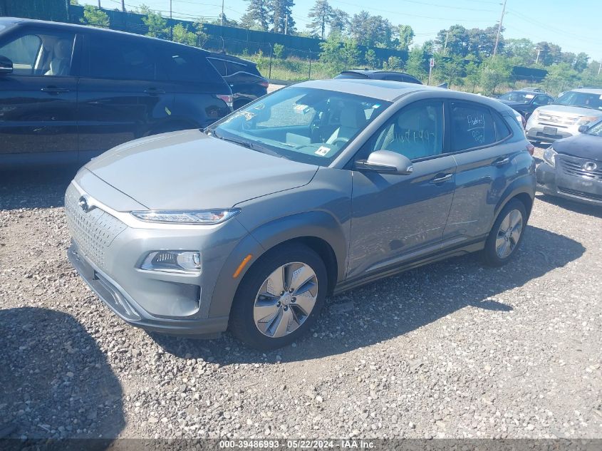 2021 Hyundai Kona Electric Ultimate VIN: KM8K53AG6MU130303 Lot: 39486993