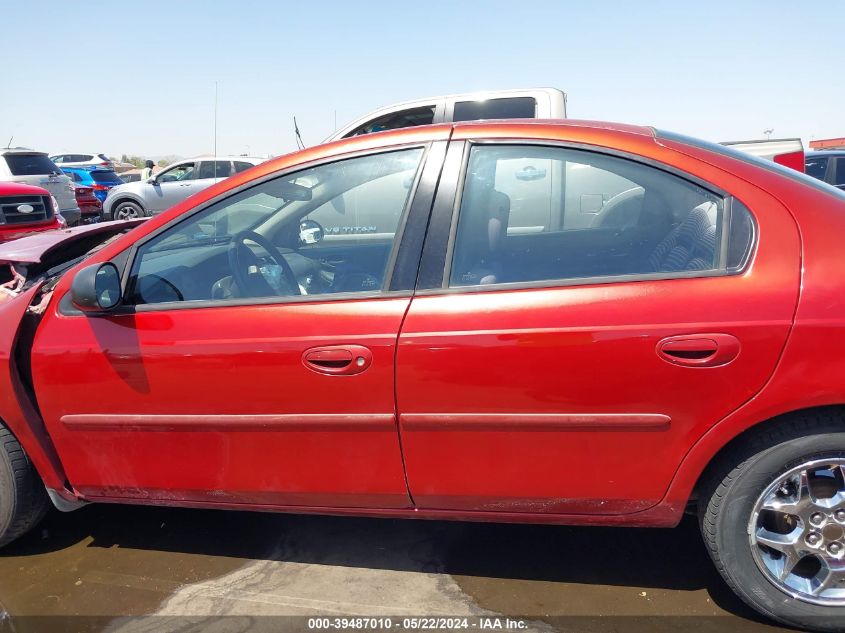 2003 Dodge Neon Sxt VIN: 1B3ES56C53D176006 Lot: 39487010