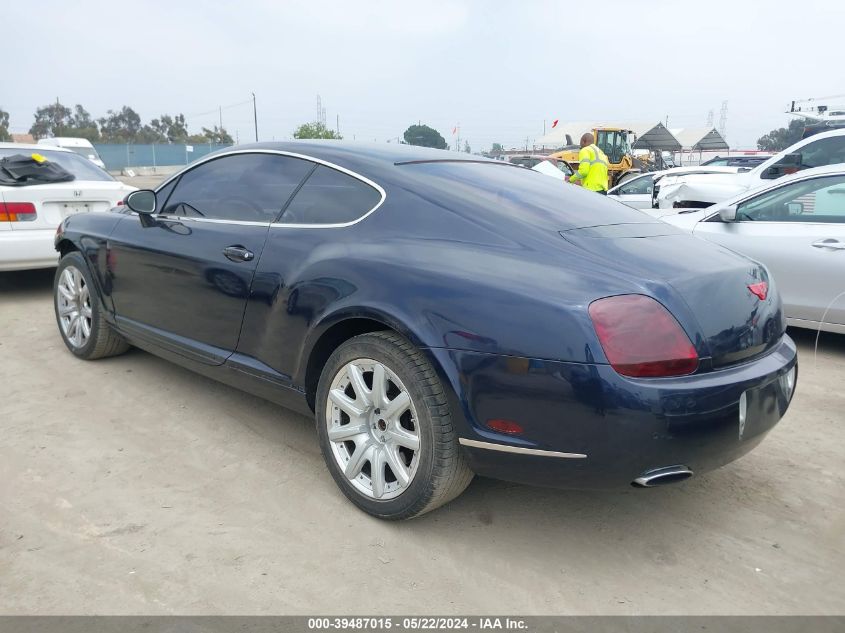 2005 Bentley Continental Gt VIN: SCBCR63W85C024853 Lot: 39487015