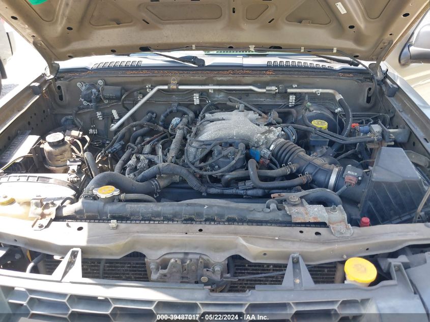 2002 Nissan Xterra Xe VIN: 5N1ED28T02C568721 Lot: 39487017