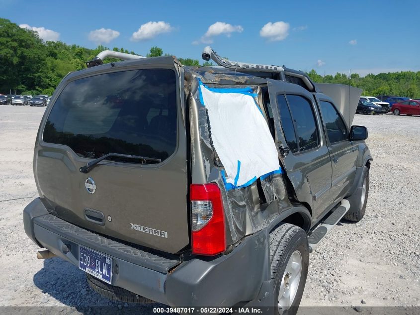 2002 Nissan Xterra Xe VIN: 5N1ED28T02C568721 Lot: 39487017