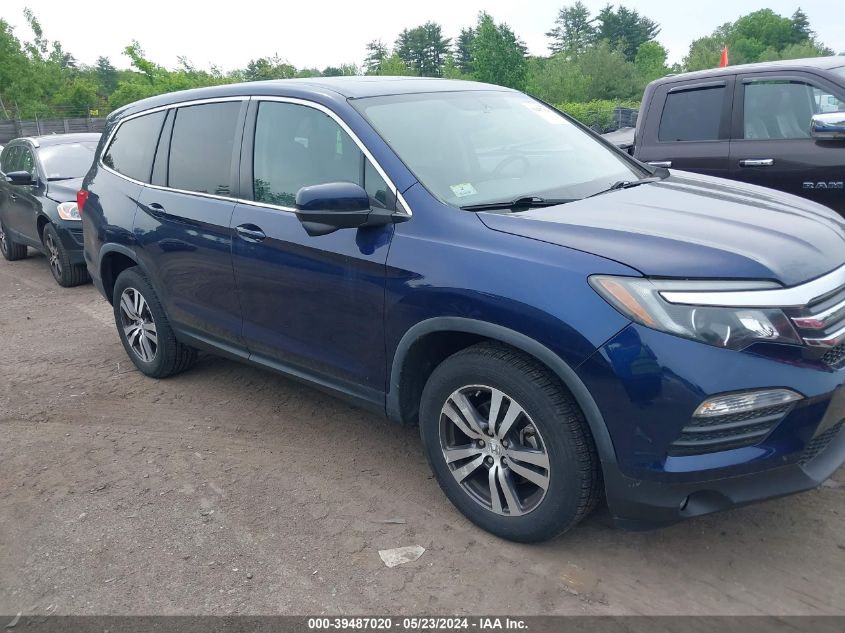2016 Honda Pilot Ex-L VIN: 5FNYF6H55GB060033 Lot: 39487020