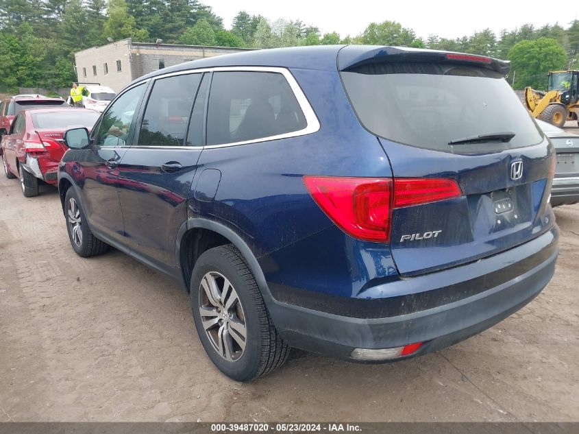 2016 Honda Pilot Ex-L VIN: 5FNYF6H55GB060033 Lot: 39487020