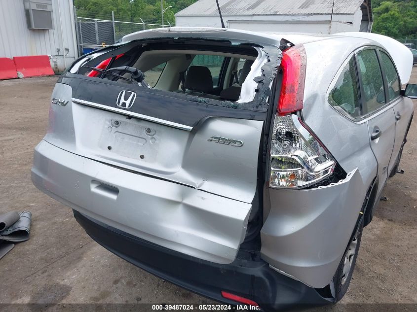 2014 Honda Cr-V Lx VIN: 2HKRM4H3XEH722958 Lot: 39487024