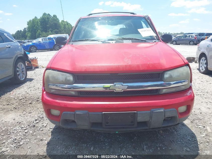 2002 Chevrolet Trailblazer Lt VIN: 1GNDT13S622251065 Lot: 39487029
