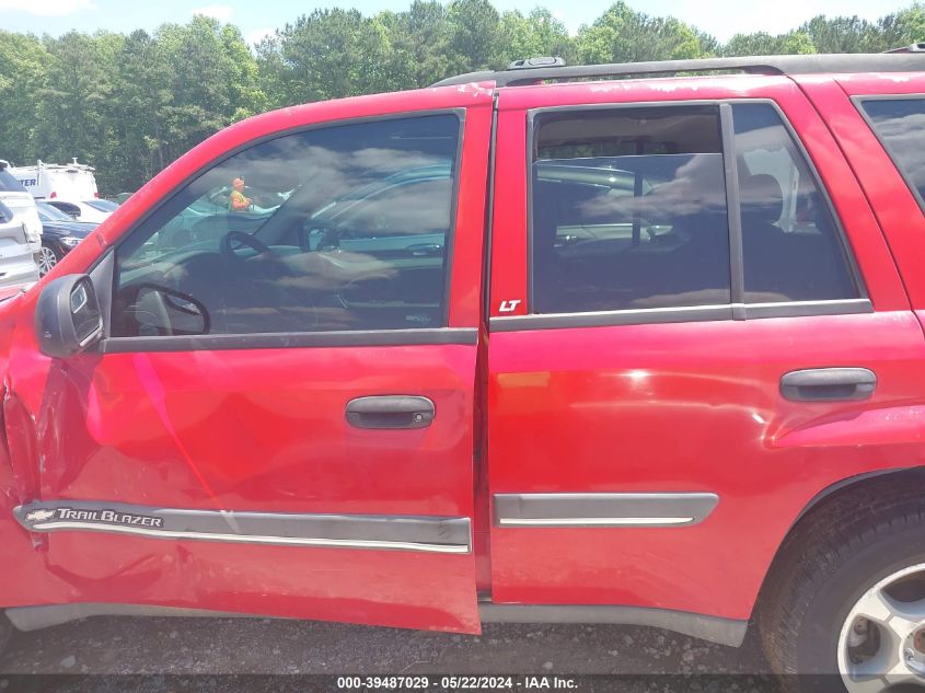 2002 Chevrolet Trailblazer Lt VIN: 1GNDT13S622251065 Lot: 39487029
