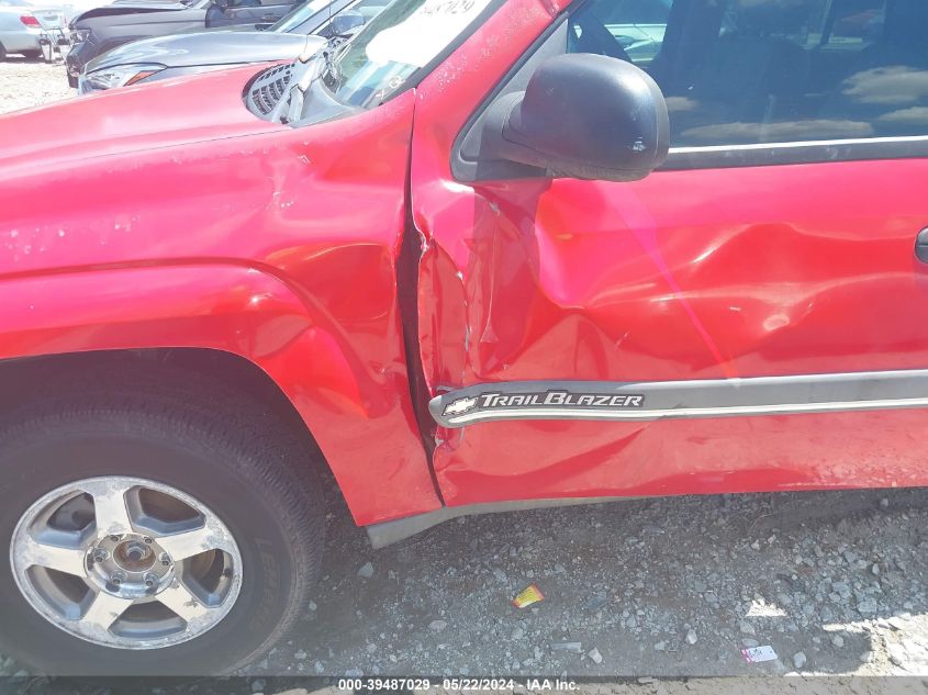 2002 Chevrolet Trailblazer Lt VIN: 1GNDT13S622251065 Lot: 39487029