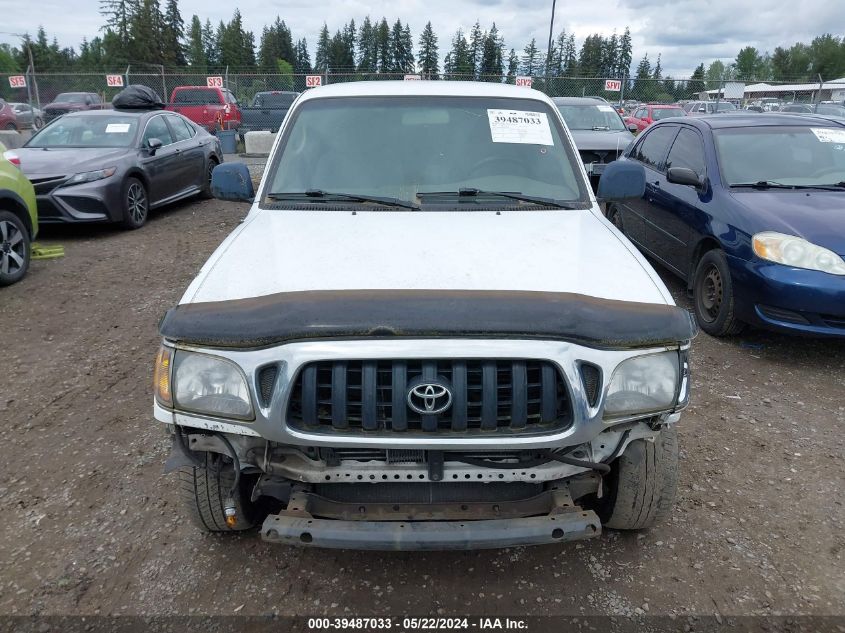 2002 Toyota Tacoma Base V6 VIN: 5TEWN72N72Z065508 Lot: 39487033