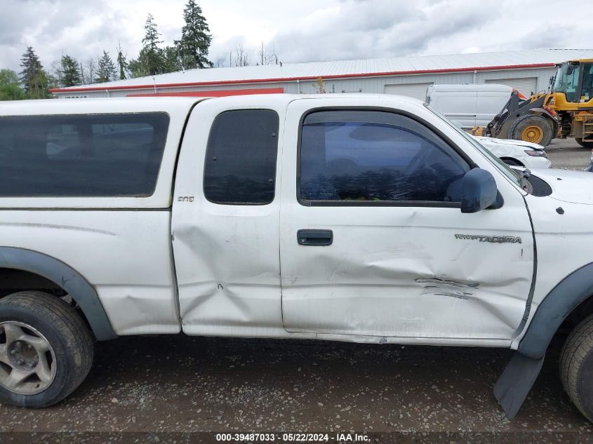 2002 Toyota Tacoma Base V6 VIN: 5TEWN72N72Z065508 Lot: 39487033
