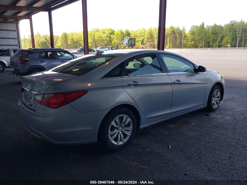 2012 Hyundai Sonata Gls VIN: 5NPEB4AC1CH322492 Lot: 39487046