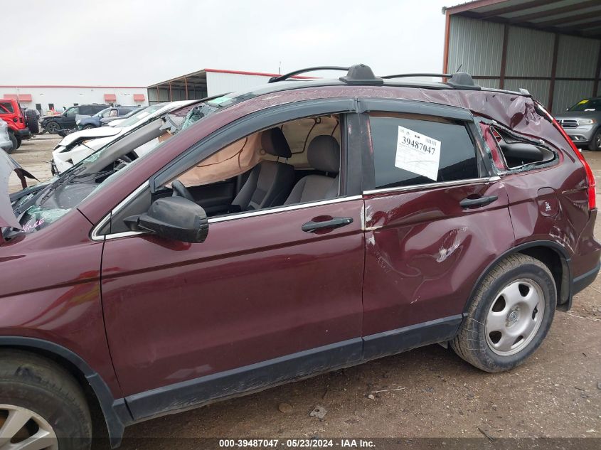 2009 Honda Cr-V Lx VIN: 5J6RE383X9L013630 Lot: 39487047