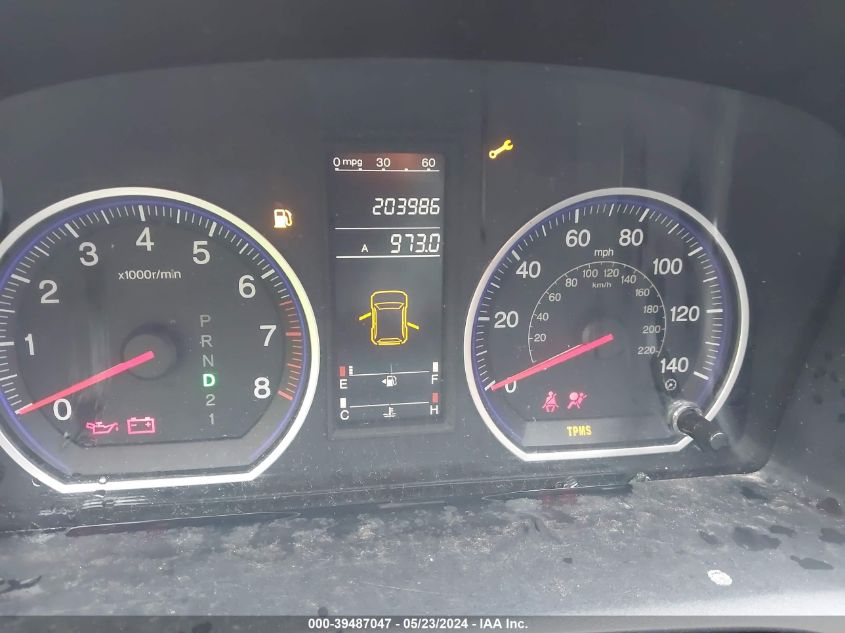 2009 Honda Cr-V Lx VIN: 5J6RE383X9L013630 Lot: 39487047