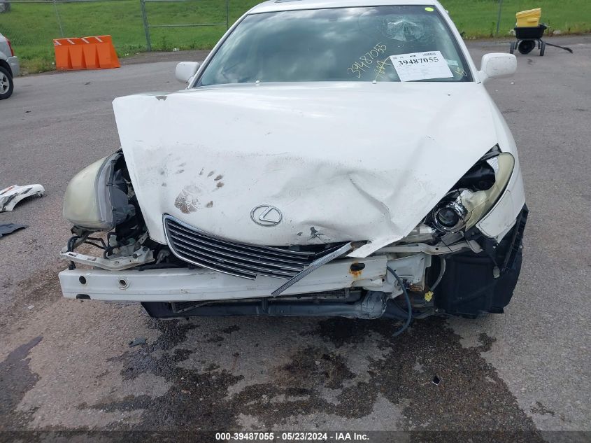 2005 Lexus Es 330 VIN: JTHBA30G555114380 Lot: 39487055