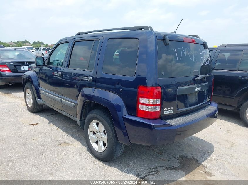 2012 Jeep Liberty Sport VIN: 1C4PJMAK4CW130805 Lot: 39487065