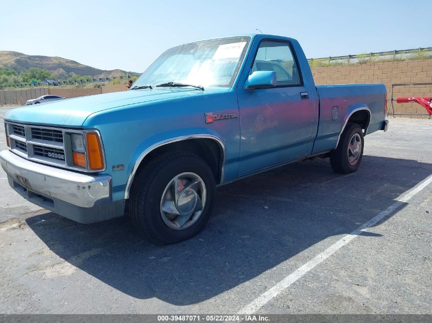 1988 Dodge Dakota VIN: 1B7GN14X7JS725002 Lot: 39487071