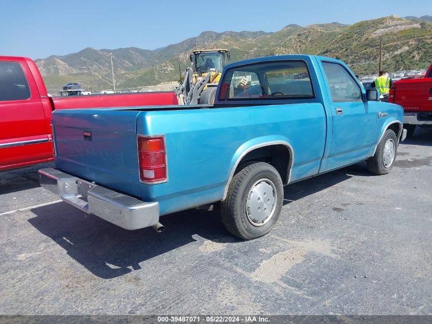 1988 Dodge Dakota VIN: 1B7GN14X7JS725002 Lot: 39487071