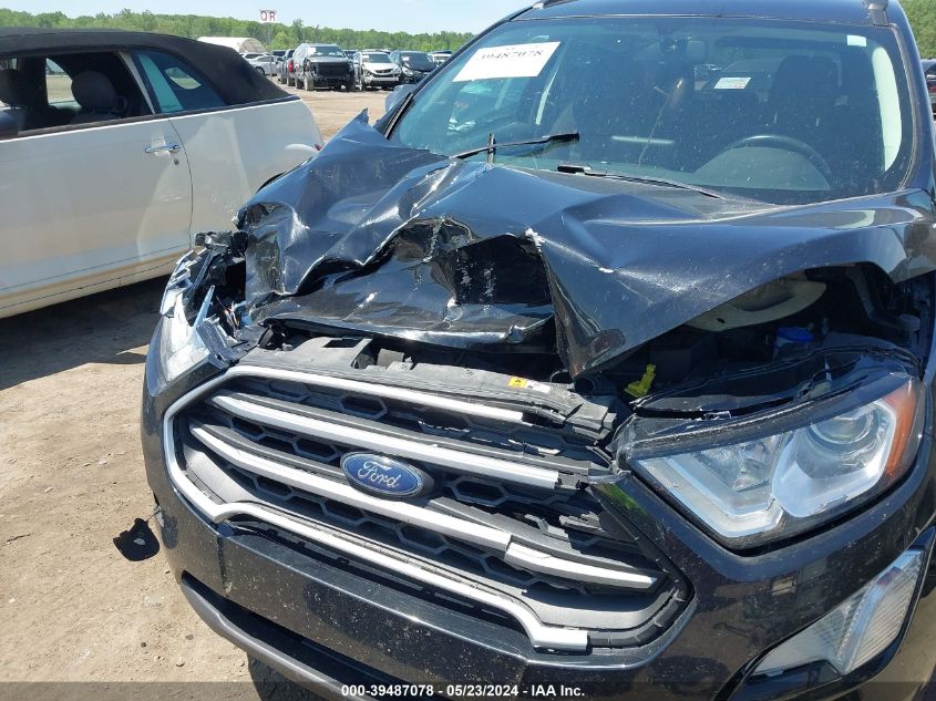 2018 Ford Ecosport Se VIN: MAJ6P1UL2JC227857 Lot: 39487078