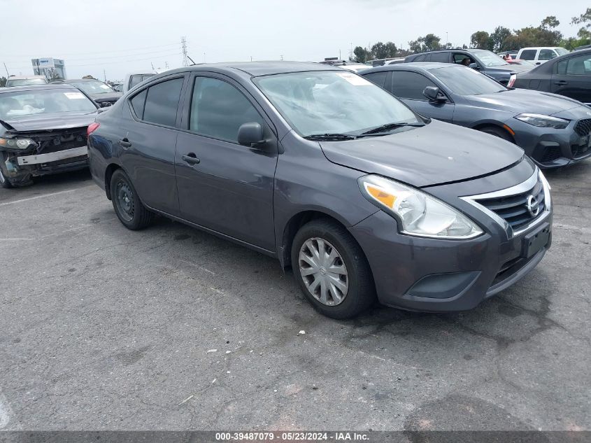 2015 Nissan Versa 1.6 S+ VIN: 3N1CN7AP2FL834918 Lot: 39487079