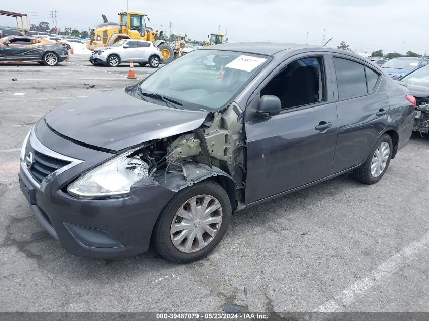 2015 Nissan Versa 1.6 S+ VIN: 3N1CN7AP2FL834918 Lot: 39487079