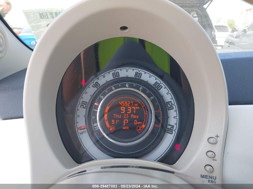 2012 Fiat 500C Pop VIN: 3C3CFFDR5CT310387 Lot: 39487083