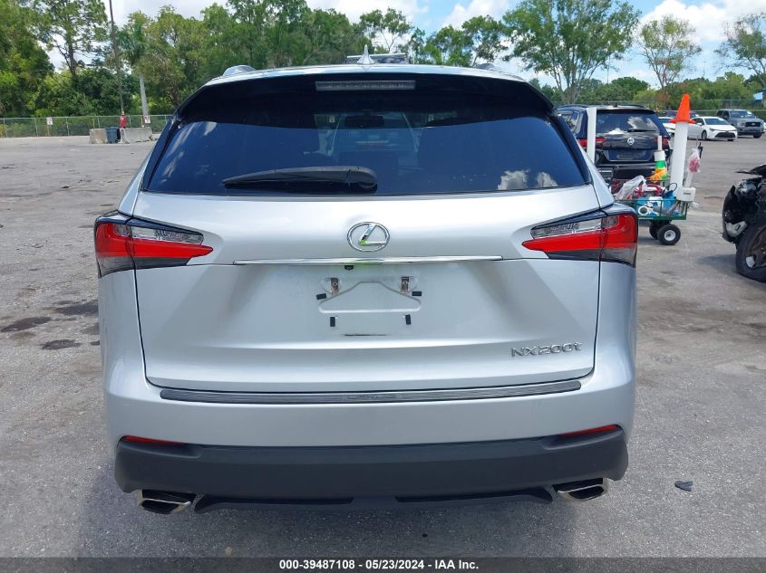 2017 Lexus Nx 200T VIN: JTJYARBZ0H2077917 Lot: 39487108