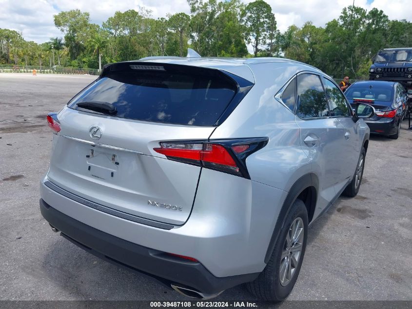 2017 Lexus Nx 200T VIN: JTJYARBZ0H2077917 Lot: 39487108