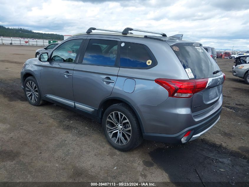 2018 Mitsubishi Outlander Se VIN: JA4AZ3A30JZ054636 Lot: 39487113