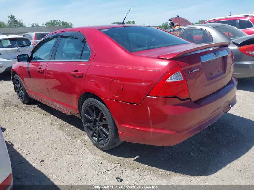 2010 Ford Fusion Sel VIN: 3FAHP0JA7AR152130 Lot: 39487131