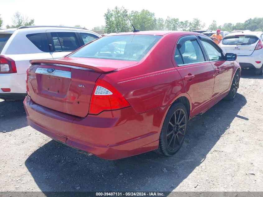 2010 Ford Fusion Sel VIN: 3FAHP0JA7AR152130 Lot: 39487131