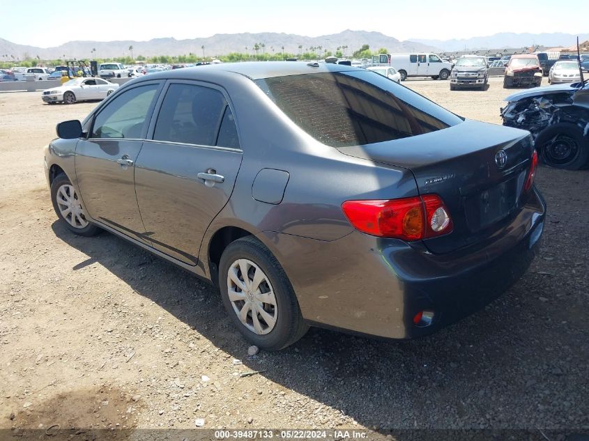 2009 Toyota Corolla Le VIN: JTDBL40E999057051 Lot: 39487133