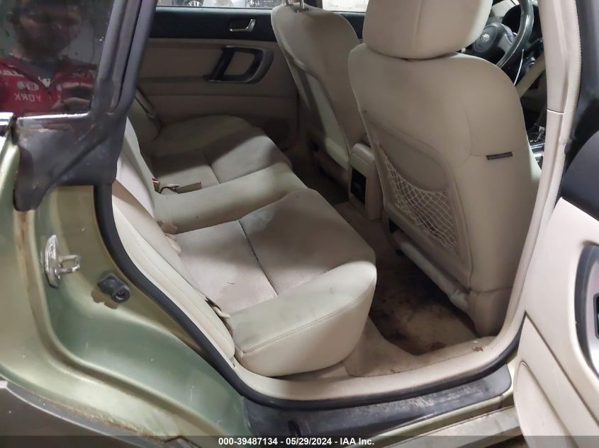 2007 Subaru Outback 2.5I VIN: 4S4BP61C677328830 Lot: 39487134