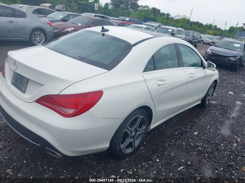 2014 Mercedes-Benz Cla 250 VIN: WDDSJ4EBXEN041890 Lot: 39487145