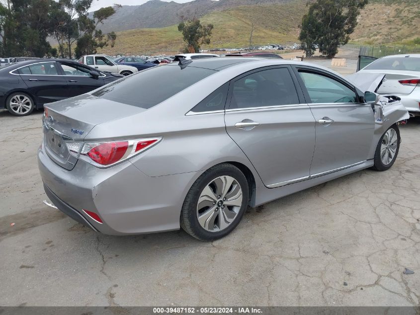 2013 Hyundai Sonata Hybrid Limited VIN: KMHEC4A44DA085863 Lot: 39487152