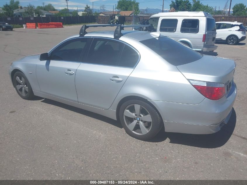 2006 BMW 525Xi VIN: WBANF33566CS38372 Lot: 39487153