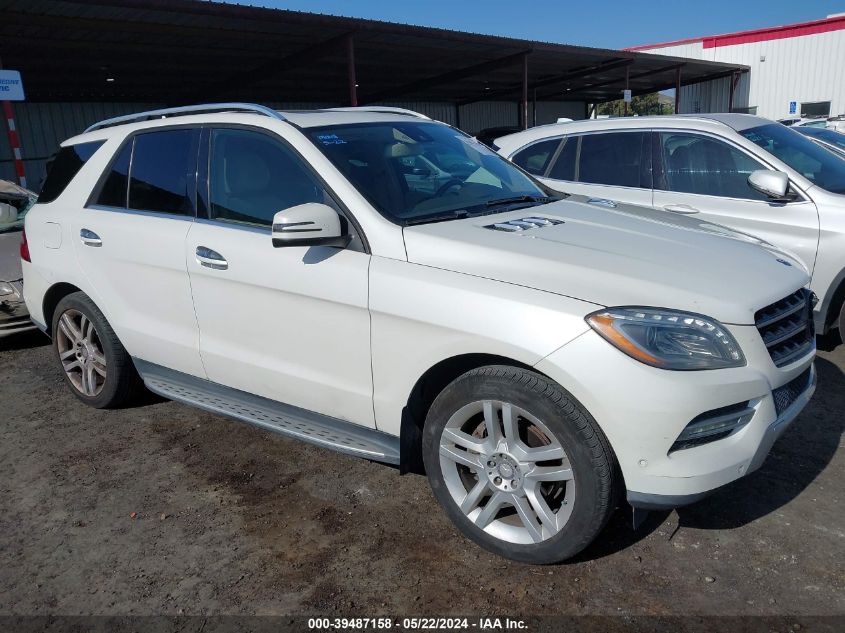 2014 Mercedes-Benz Ml 350 VIN: 4JGDA5JB6EA324157 Lot: 39487158