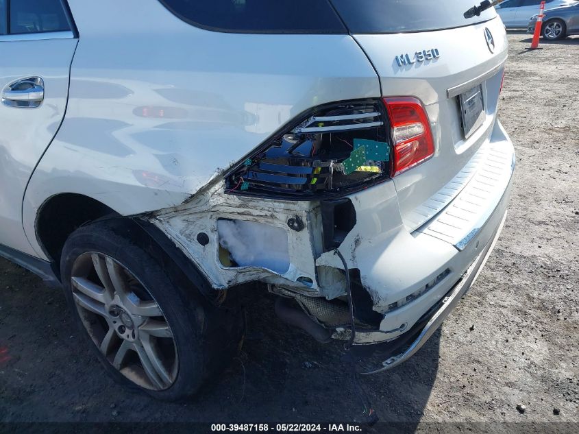 2014 Mercedes-Benz Ml 350 VIN: 4JGDA5JB6EA324157 Lot: 39487158