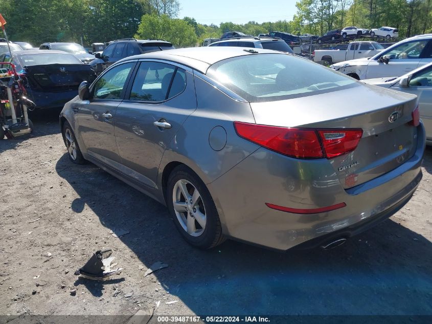 2015 Kia Optima Lx VIN: 5XXGM4A75FG463085 Lot: 39487167