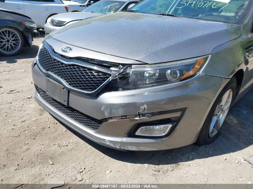 2015 Kia Optima Lx VIN: 5XXGM4A75FG463085 Lot: 39487167