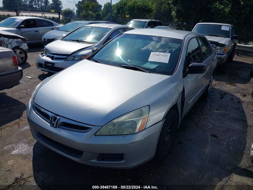 2006 Honda Accord 2.4 Vp VIN: 1HGCM56186A008169 Lot: 39487169