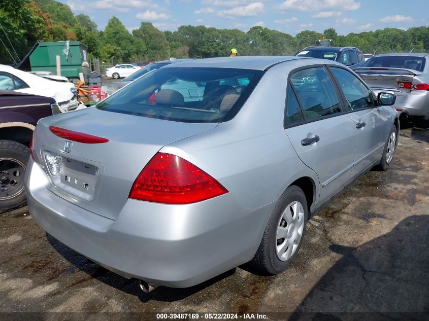 2006 Honda Accord 2.4 Vp VIN: 1HGCM56186A008169 Lot: 39487169