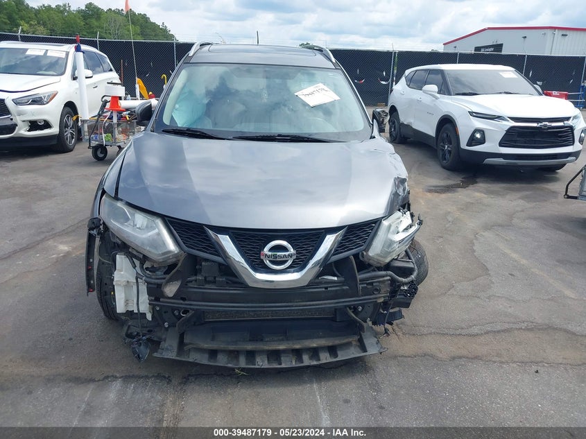 2015 Nissan Rogue Sl VIN: 5N1AT2MV3FC887934 Lot: 39487179